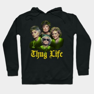 thug life golden Hoodie